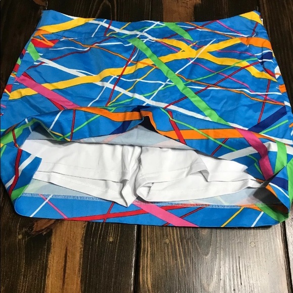 SOLD Loudmouth Womens Golf Skort Neon Stretch 14 - Picture 6 of 6